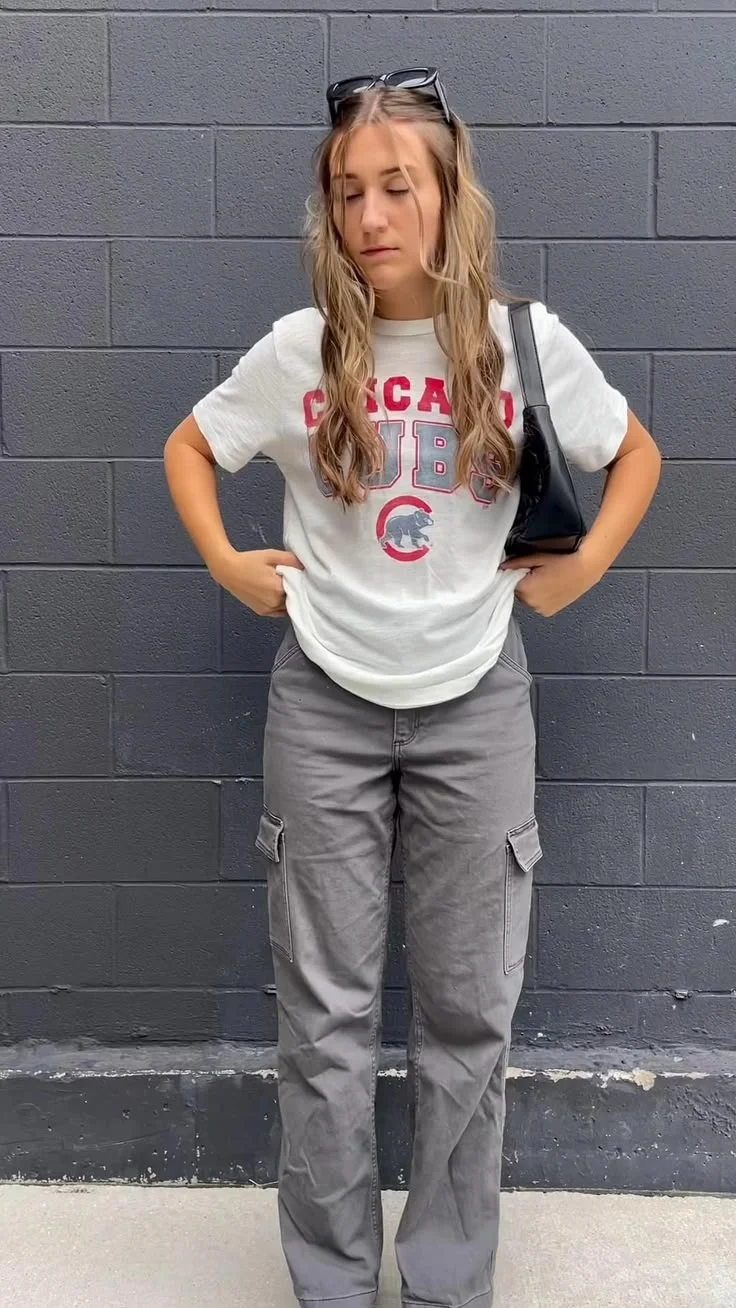 cubs game outfit women
