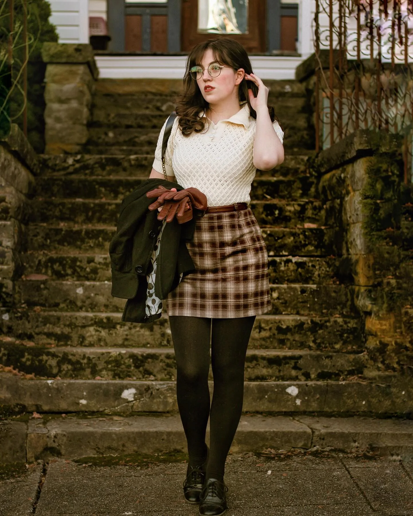 dark academia outfit