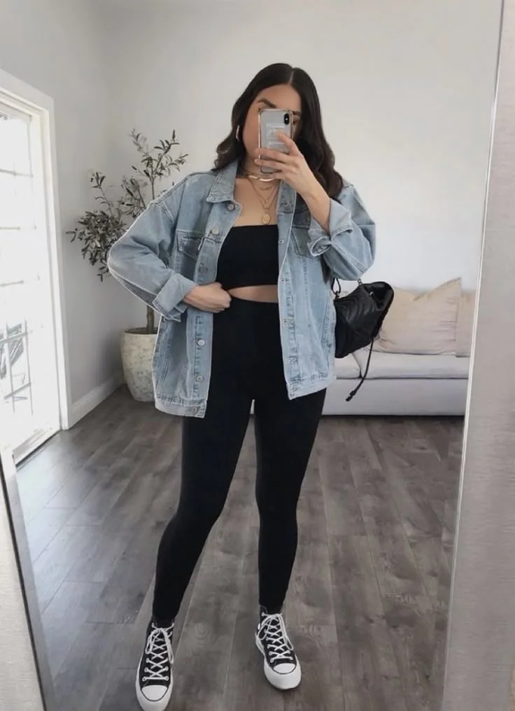 denim jacket outfit