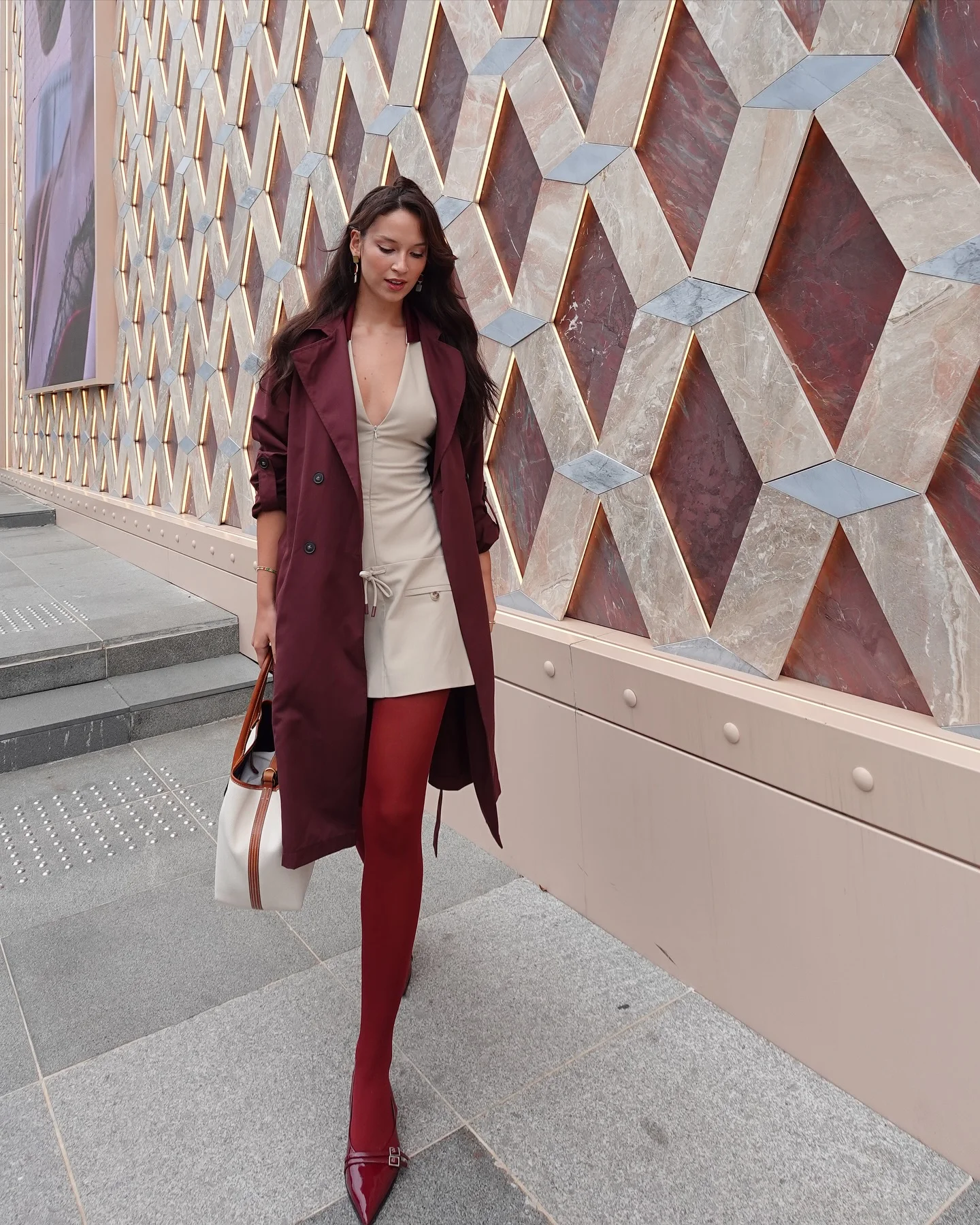 fall dinner date outfit