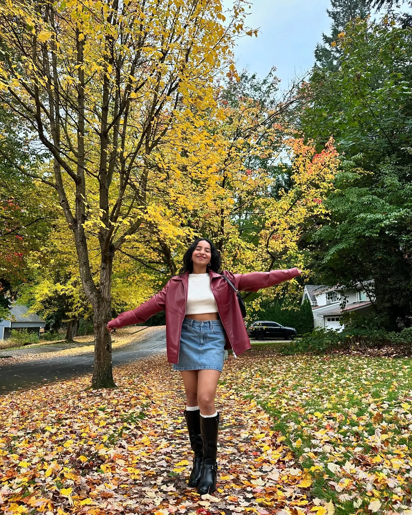 fall dinner date outfit