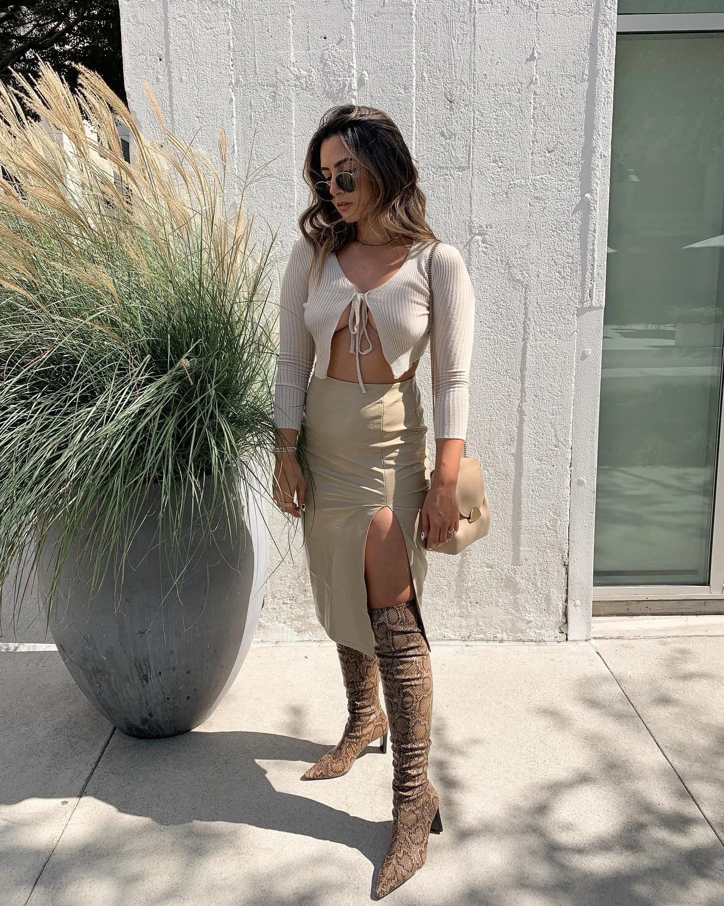 fall dinner date outfit