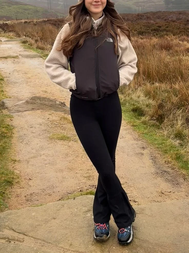 Rustic Backpacking Look Hiking Fashion Inspiration for Women Stylish Outdoor Outfit Ideas
