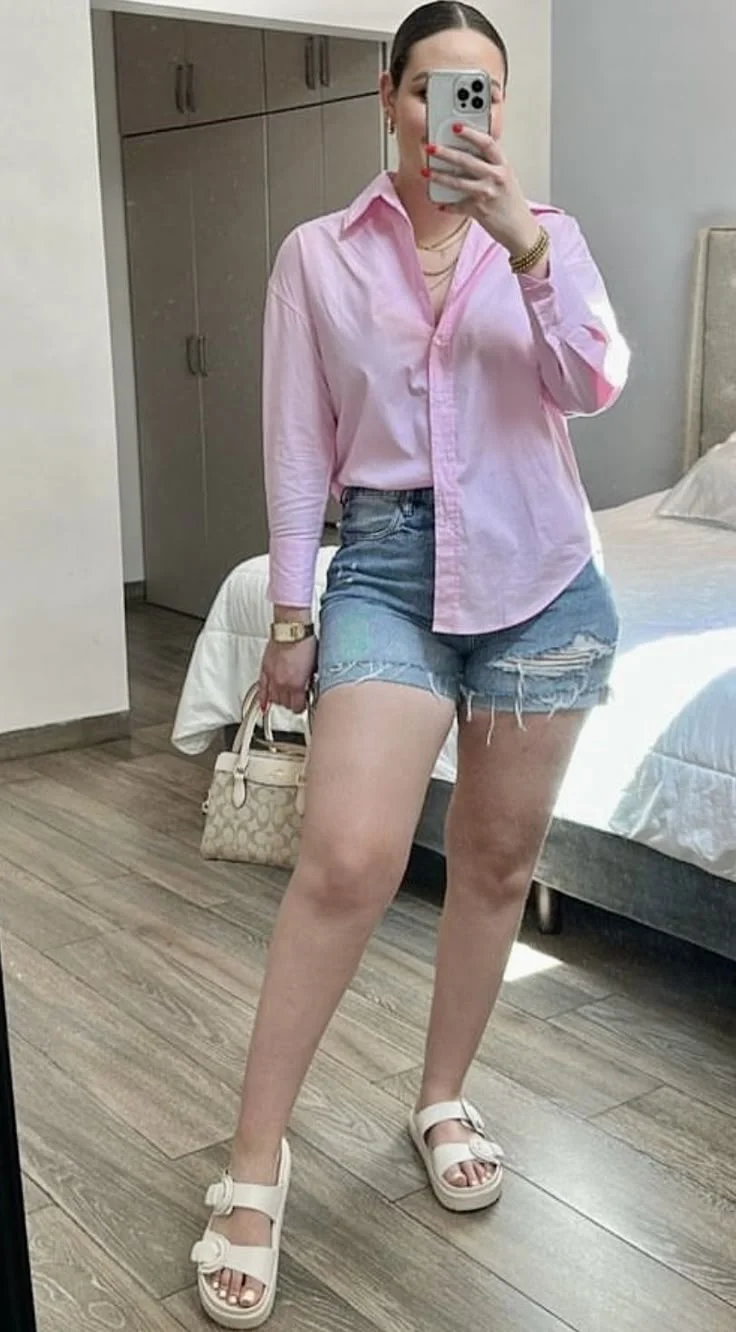 jean skirt outfits