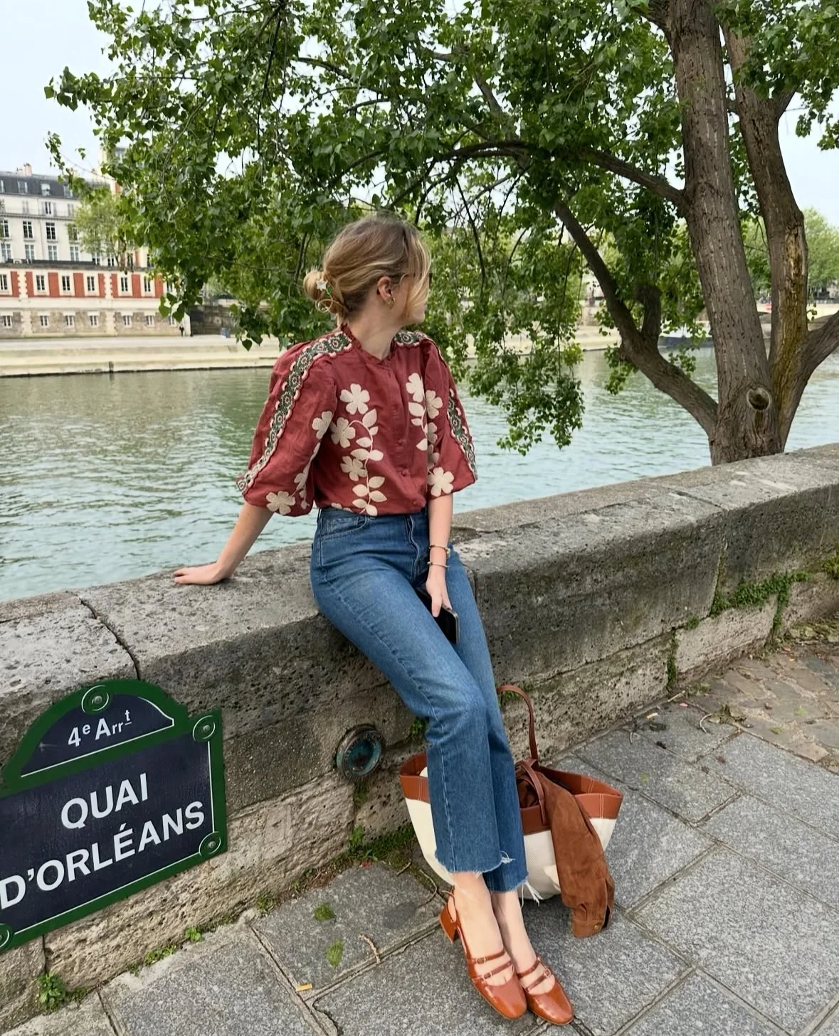 jeans and heels