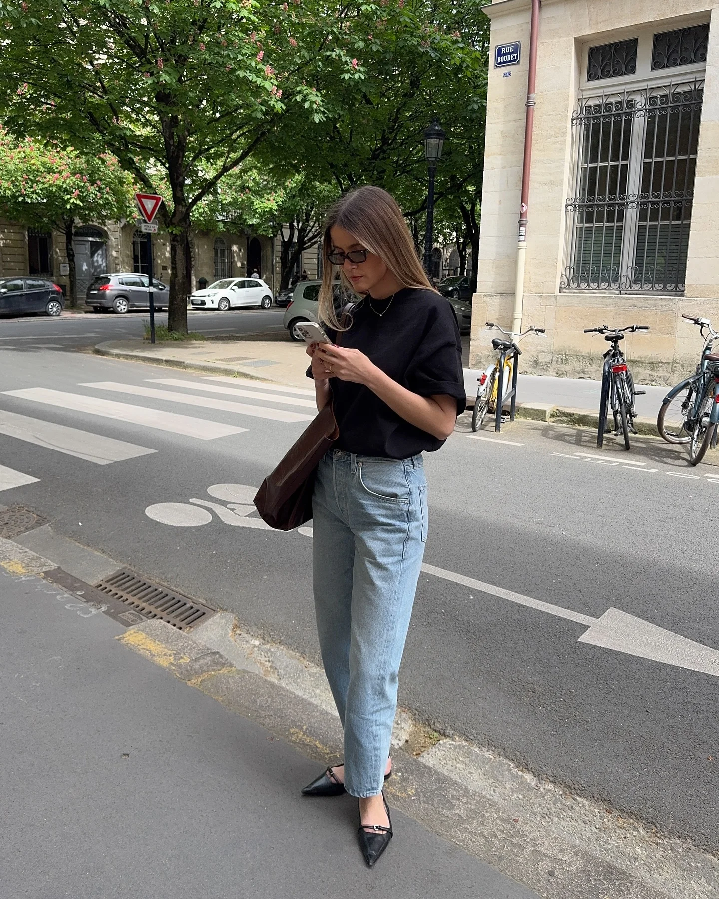 jeans and heels