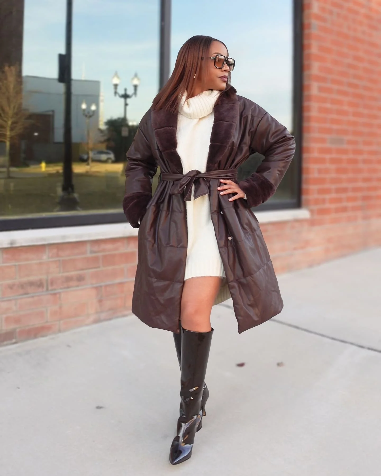 knee high boots outfit