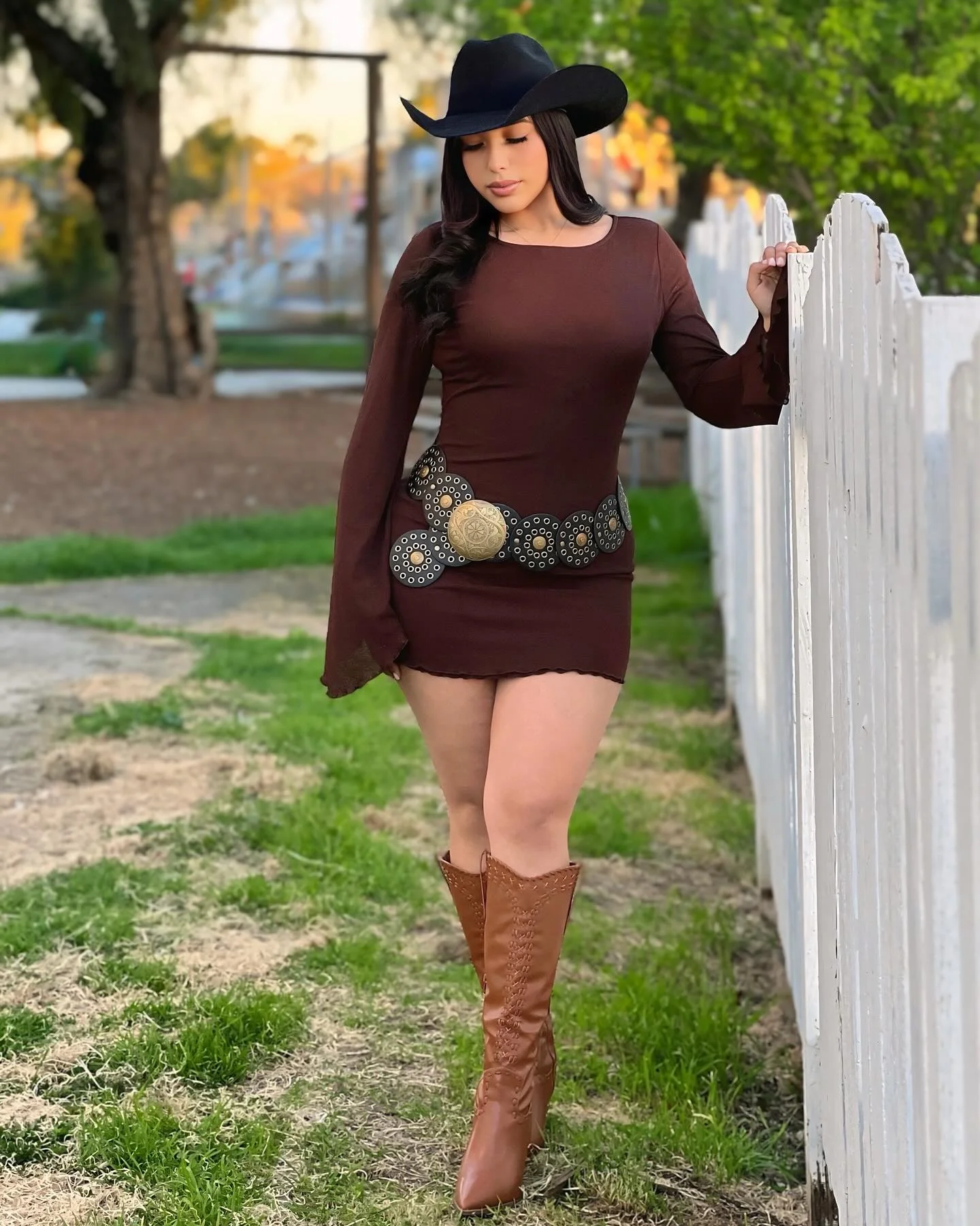 knee high boots outfit