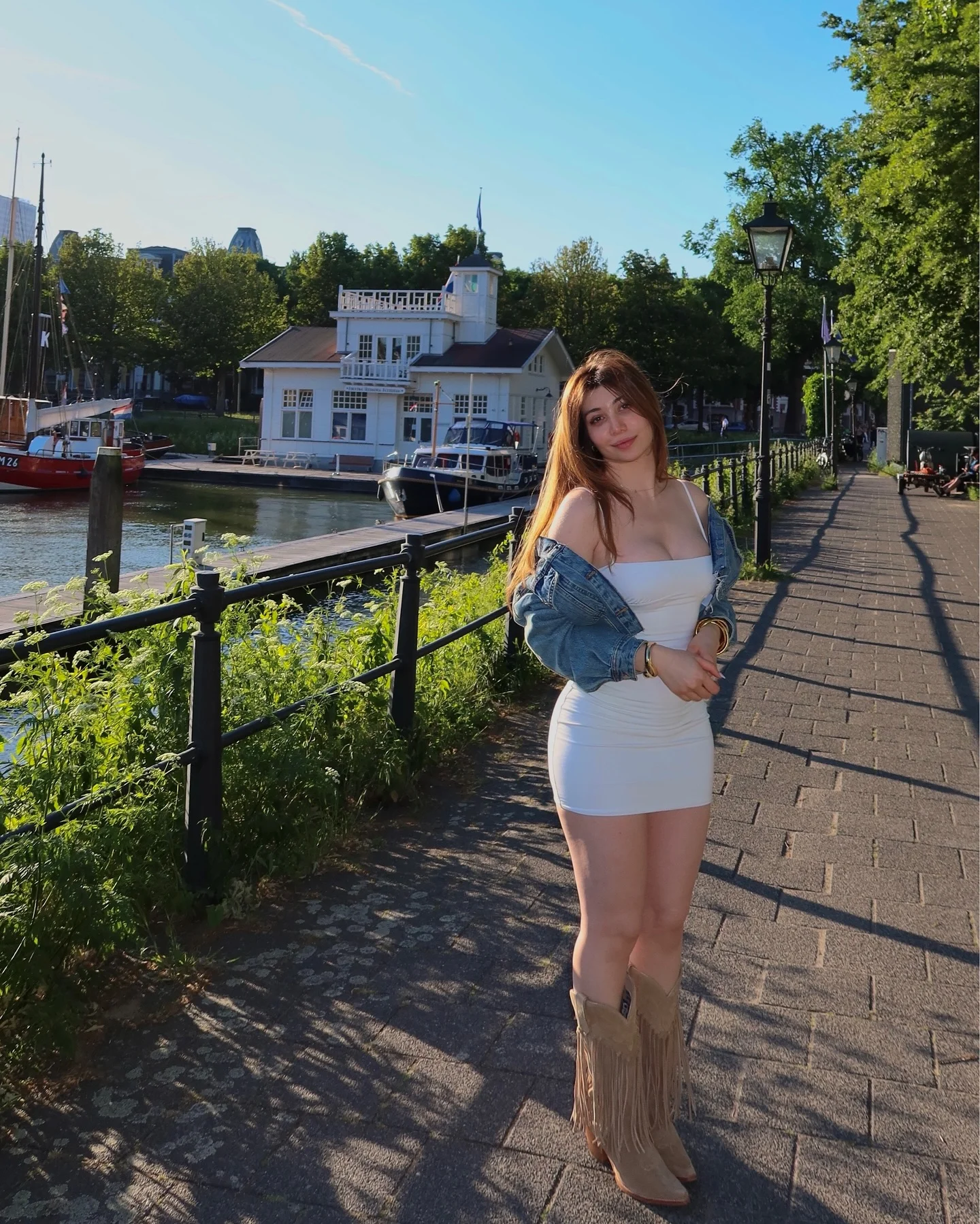 knee high boots outfit