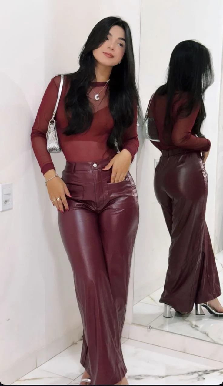 leather pants outfit