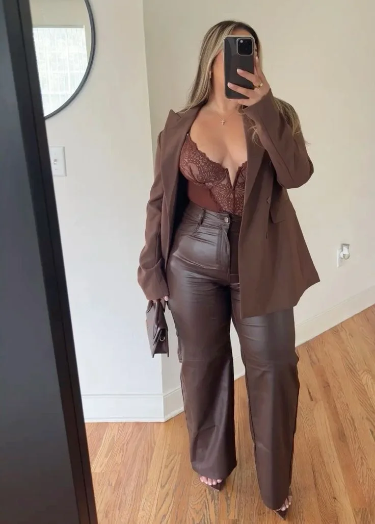 leather pants outfit