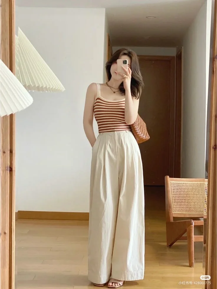linen pants outfit