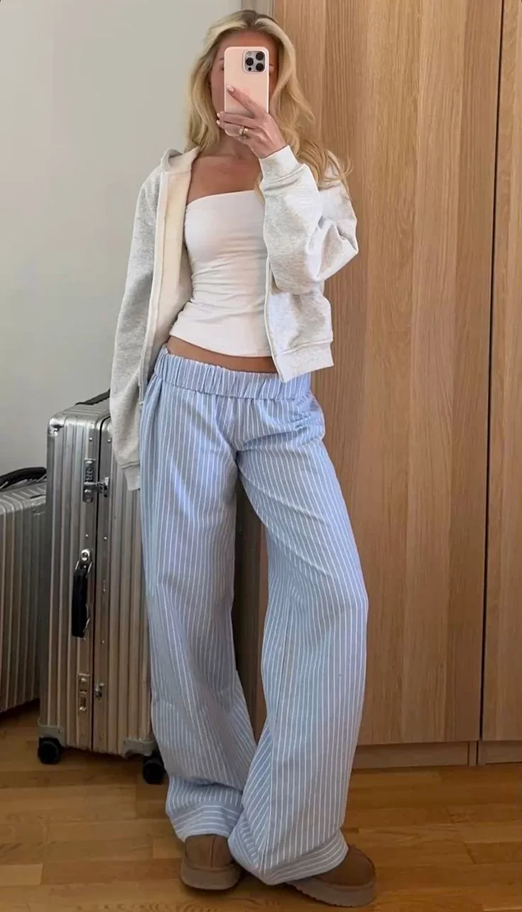 linen pants outfit