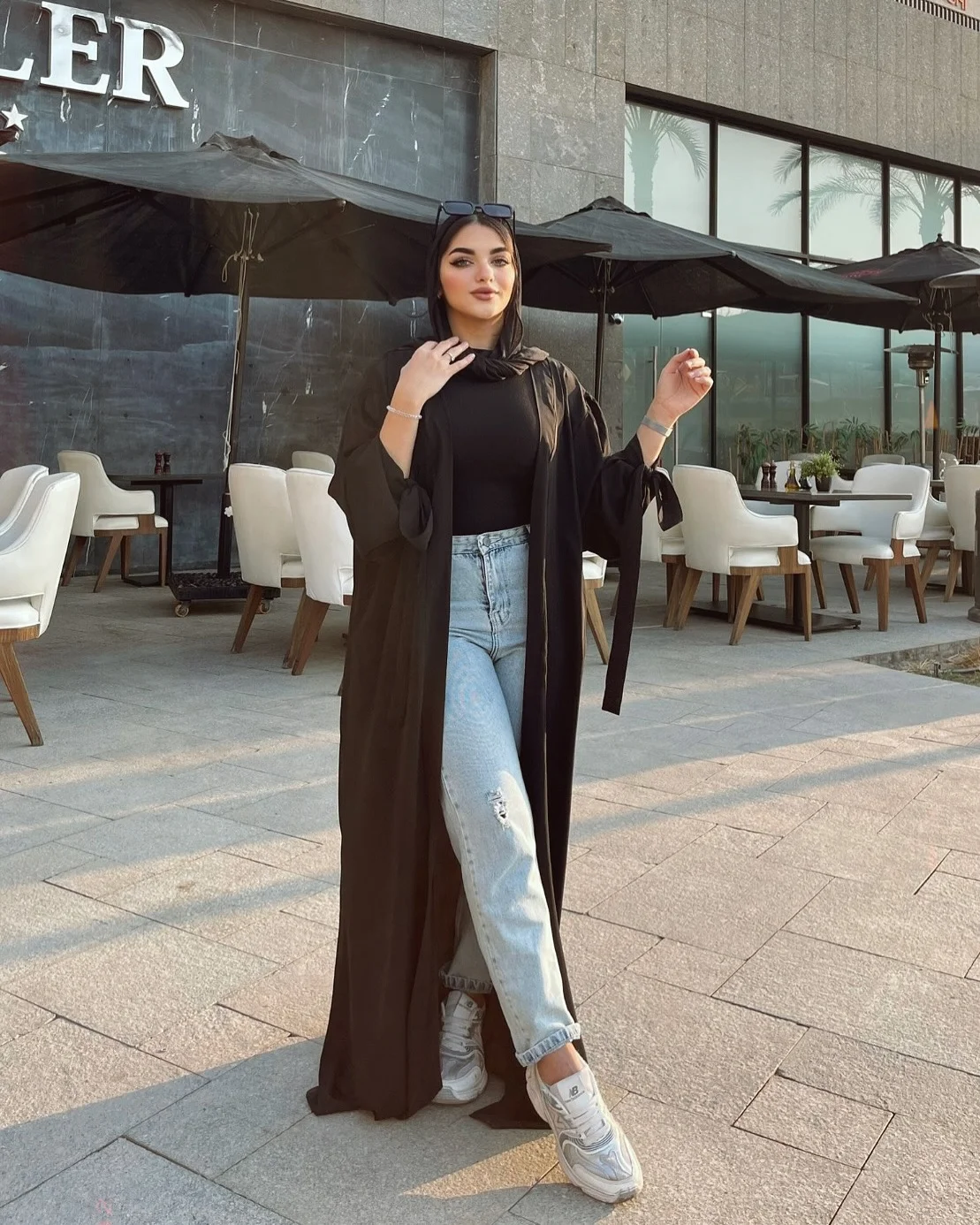 long cardigan outfit