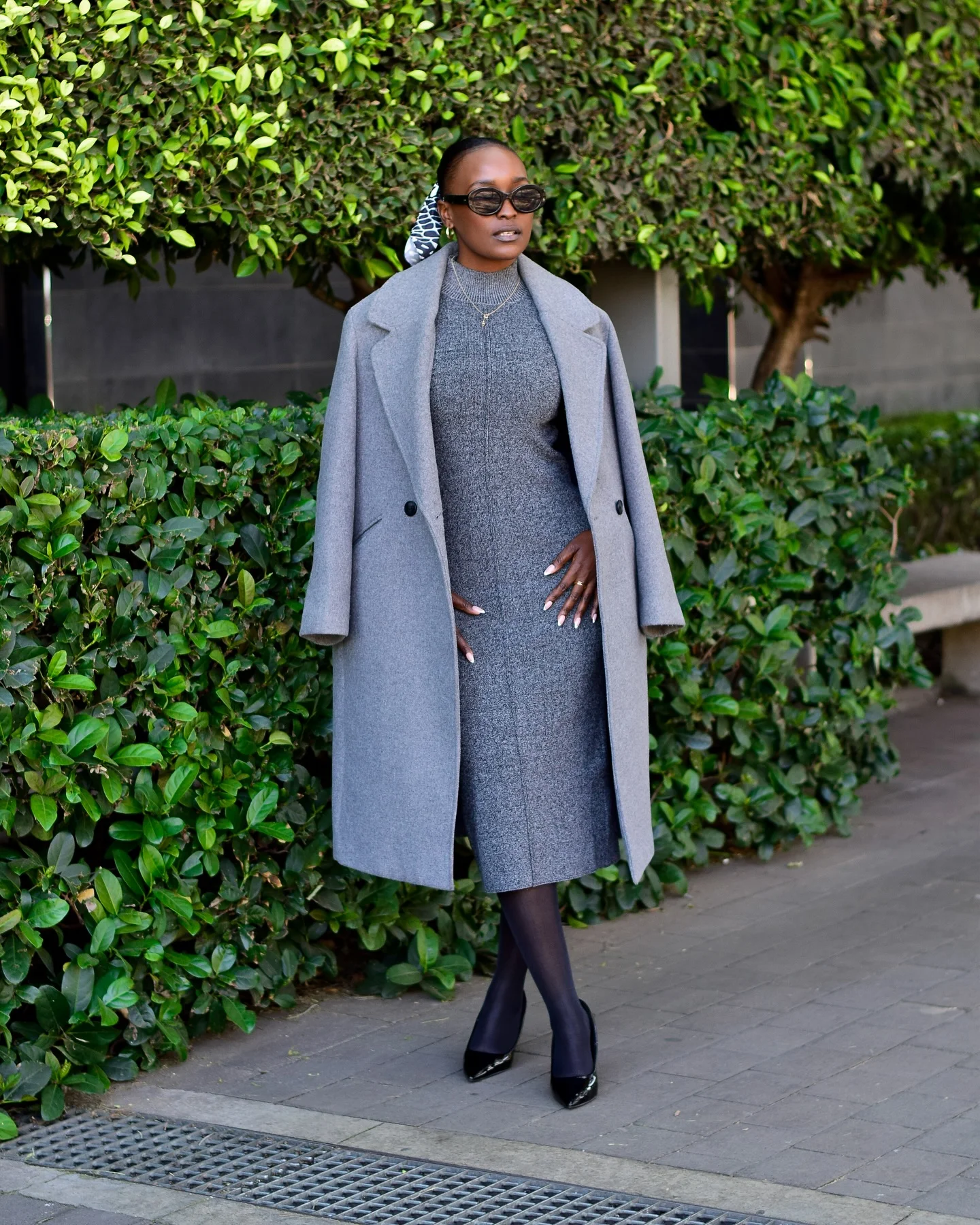 long coat outfit