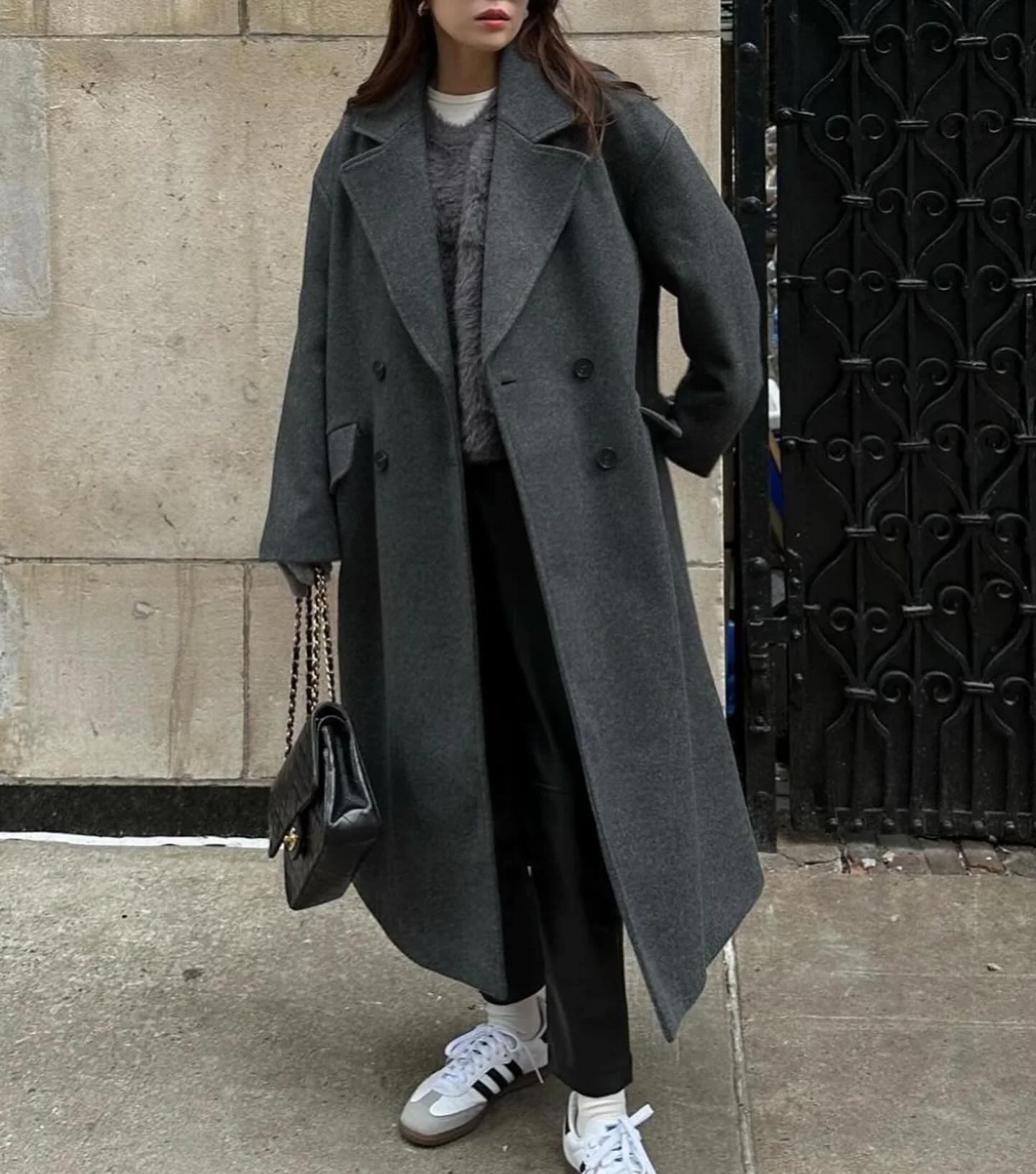 long coat outfit