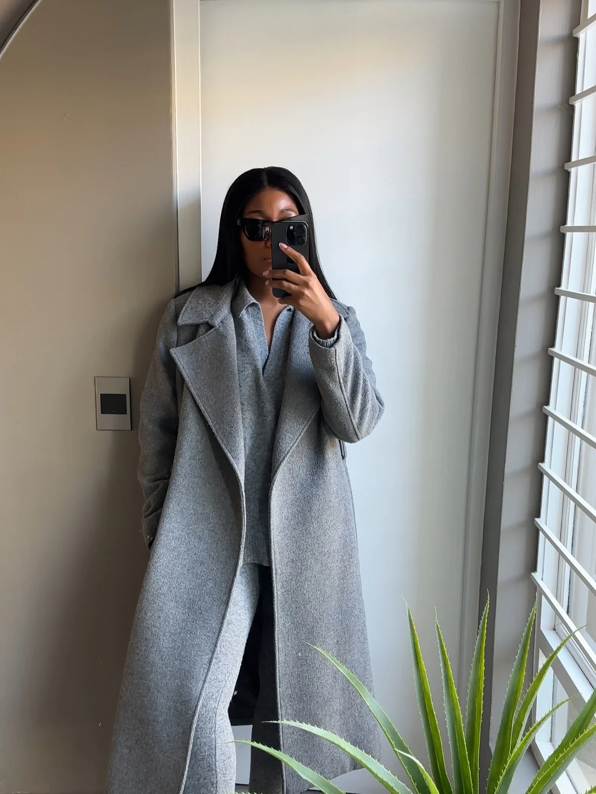 long coat outfit