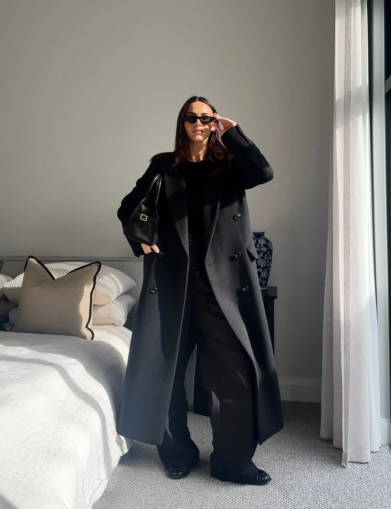 long coat outfit