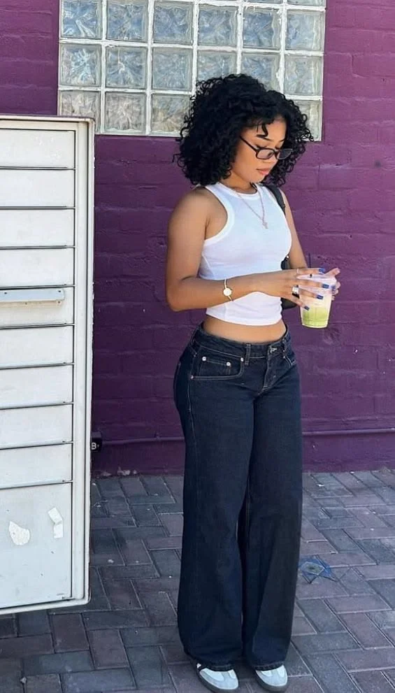 low rise jeans