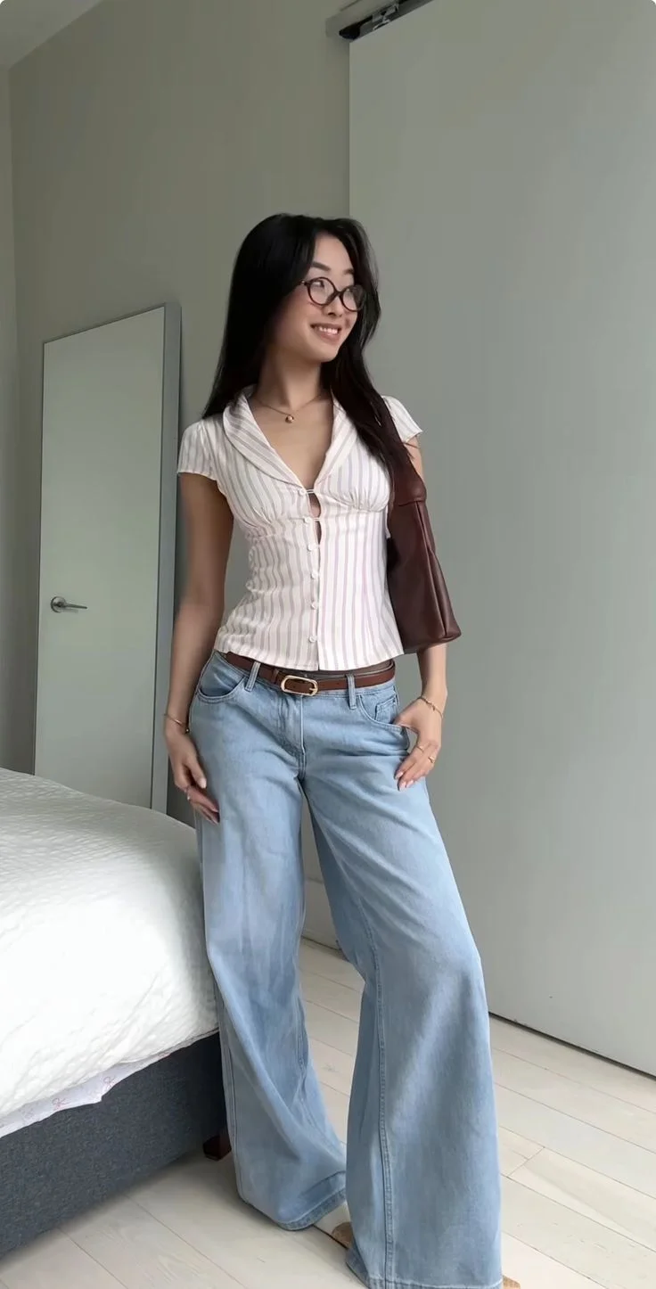 low rise jeans