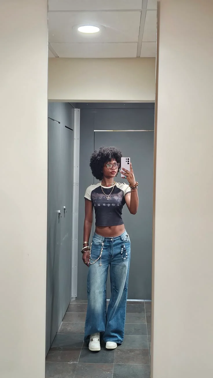 low rise jeans