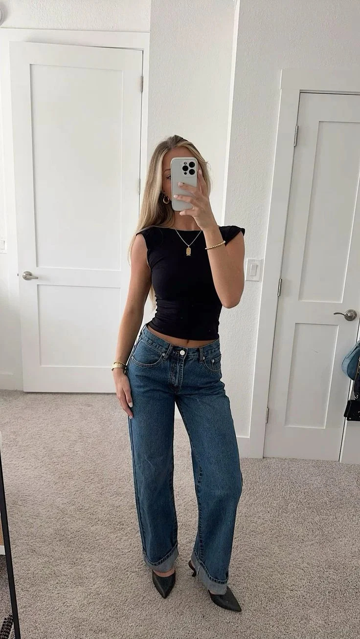 low rise jeans