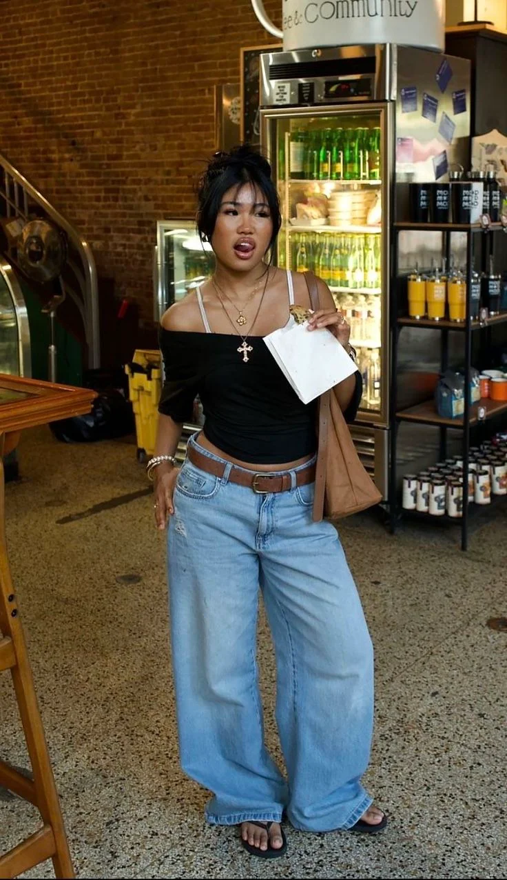 low rise jeans