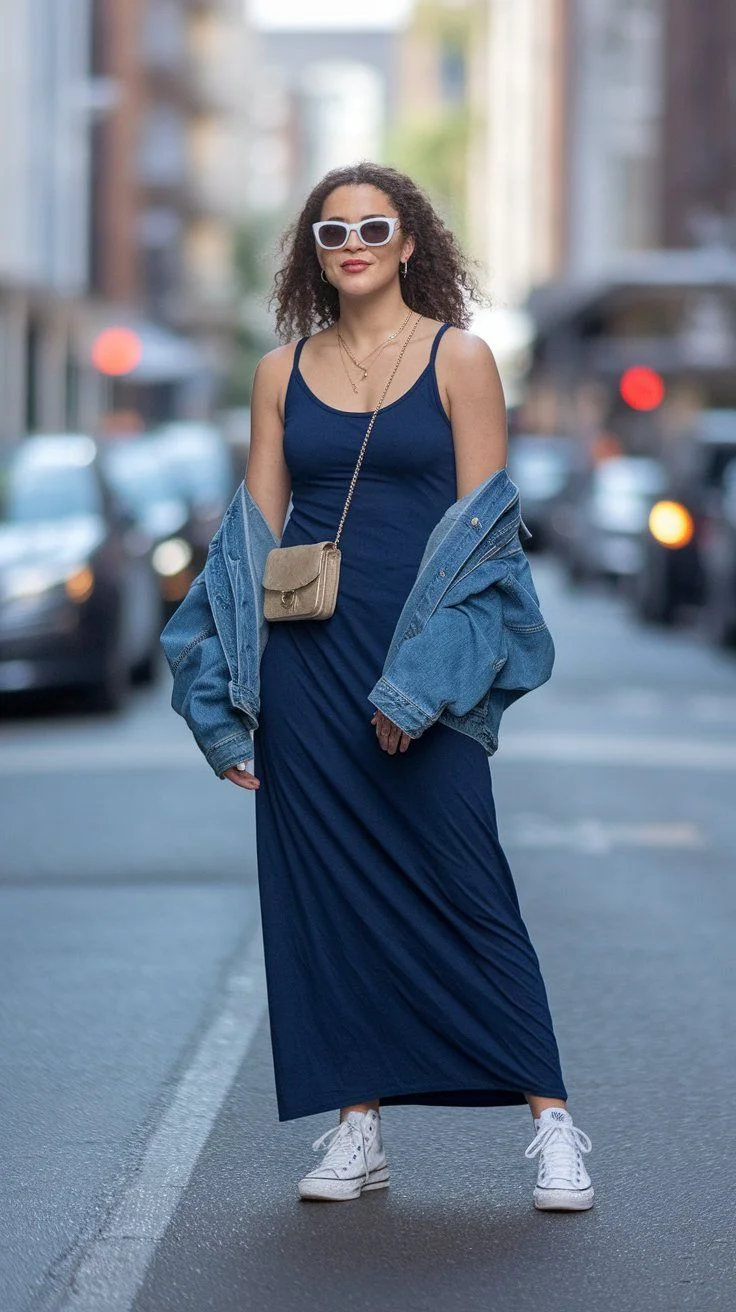 maxi dress outfit