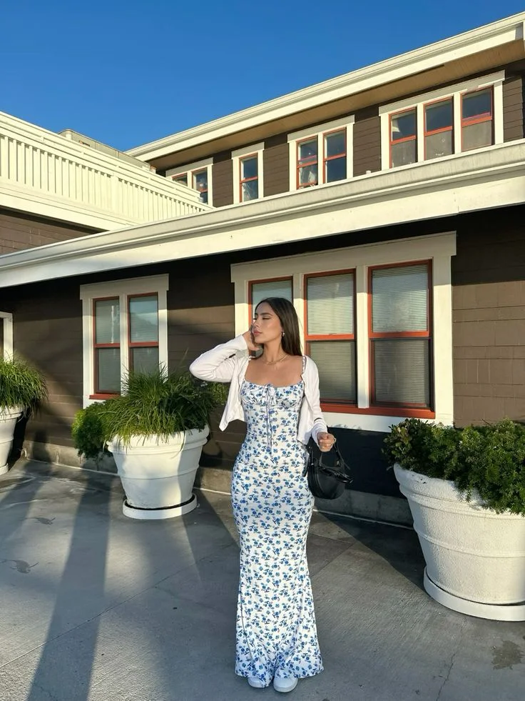 maxi dress outfit