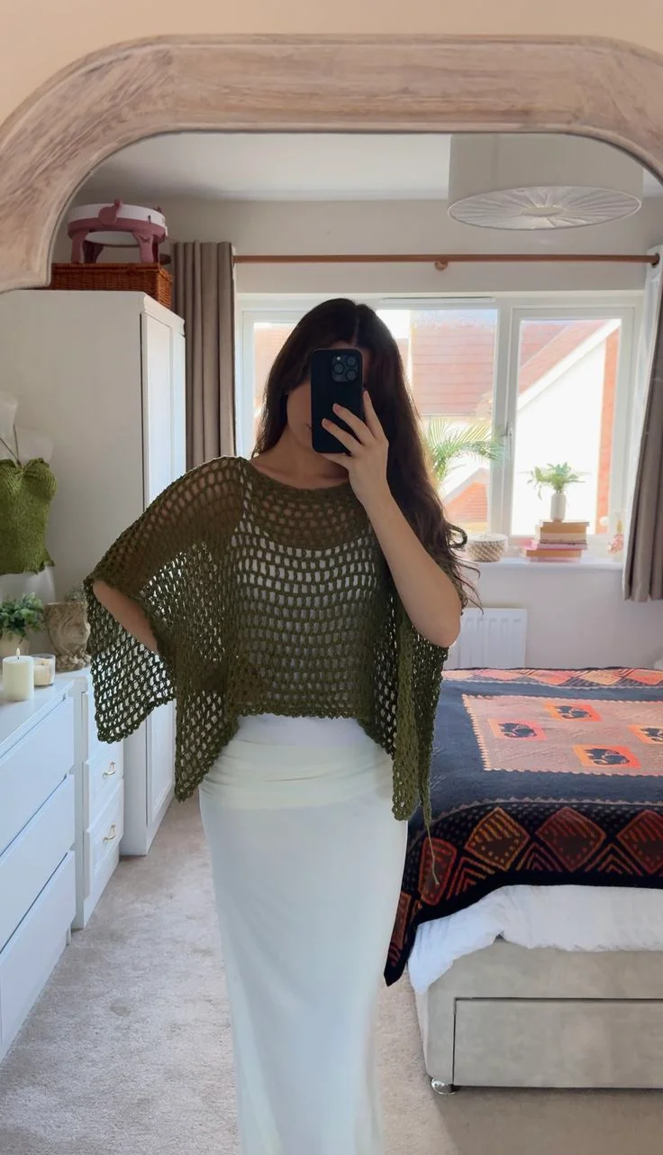 mesh top outfit