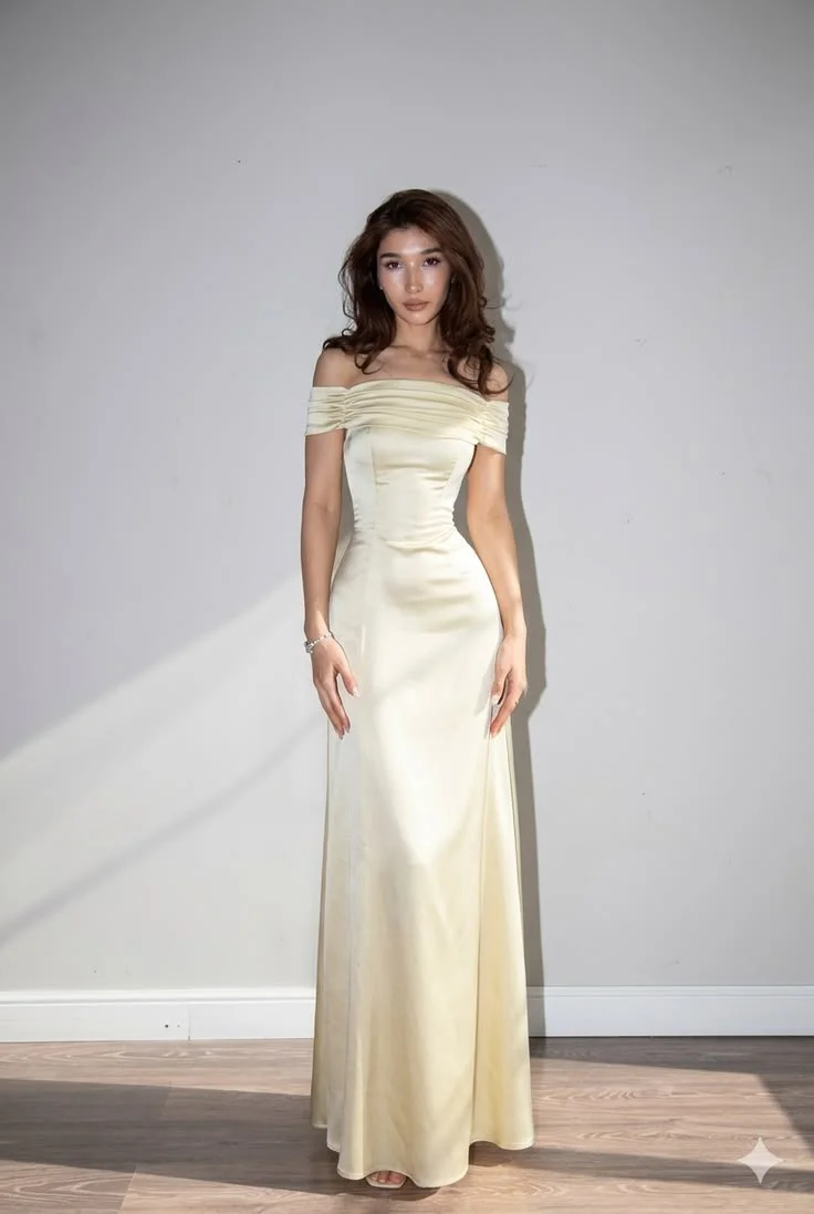 off the shoulder dress
