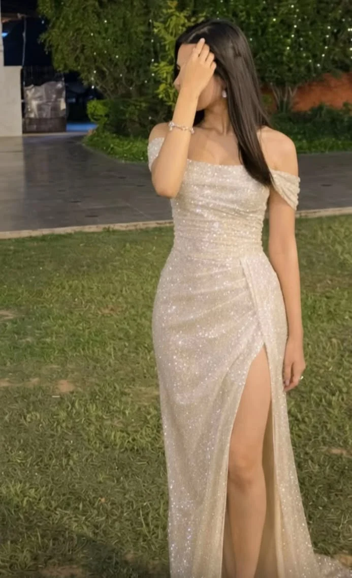 off the shoulder dress