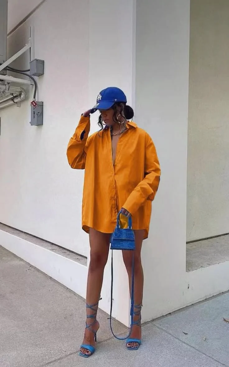 orange outfit ideas