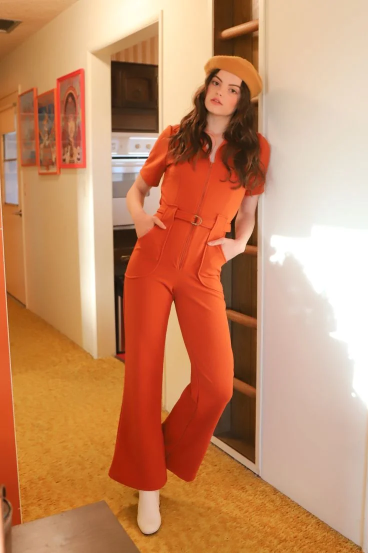 orange outfit ideas