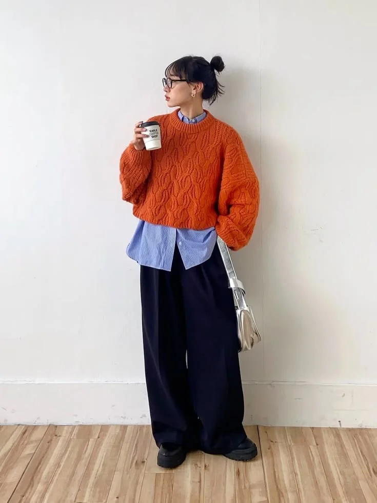 orange outfit ideas