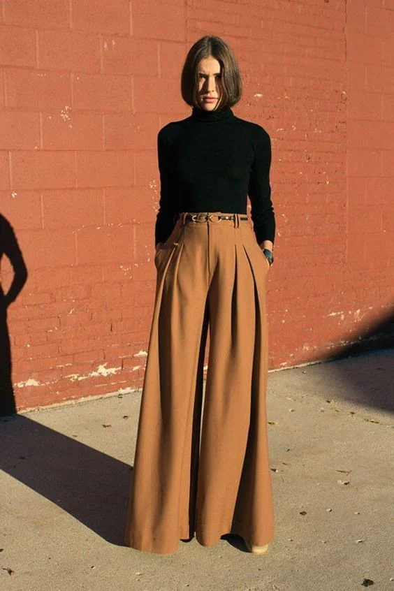palazzo pants outfit