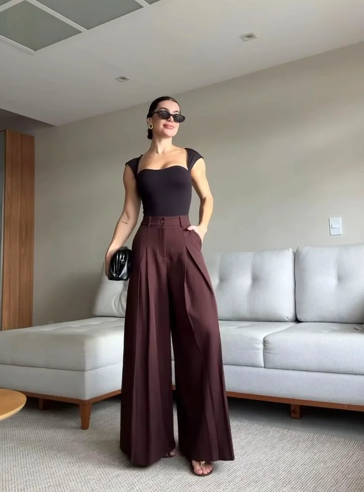 palazzo pants outfit