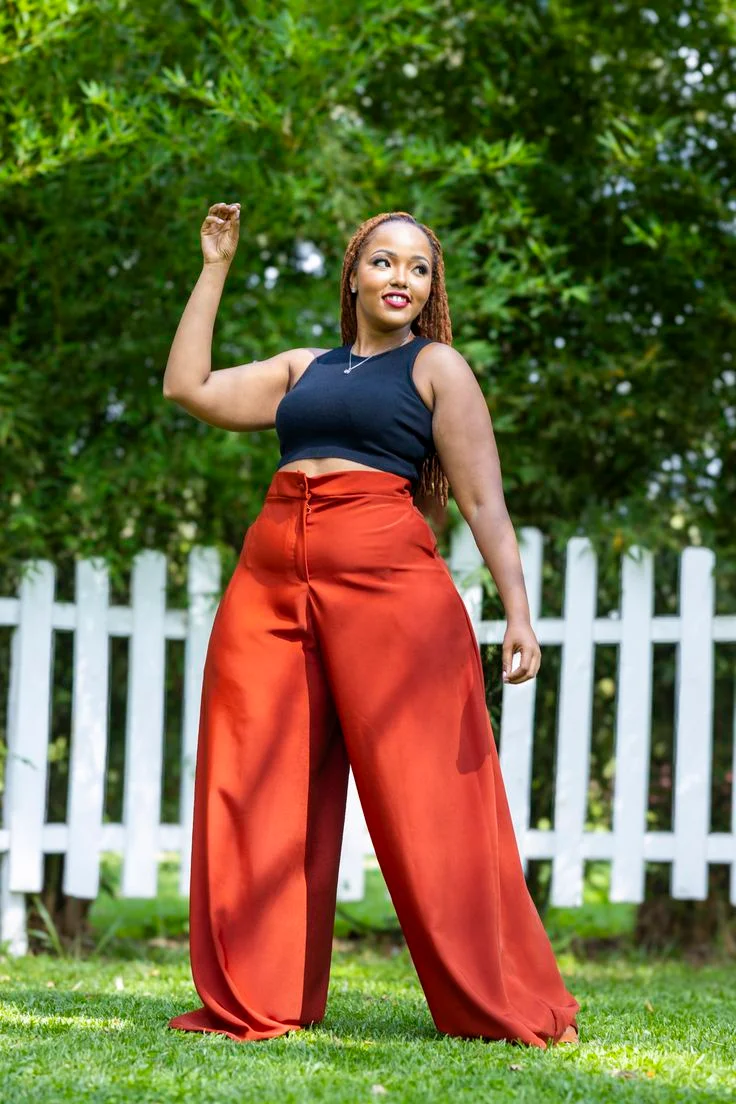 palazzo pants outfit