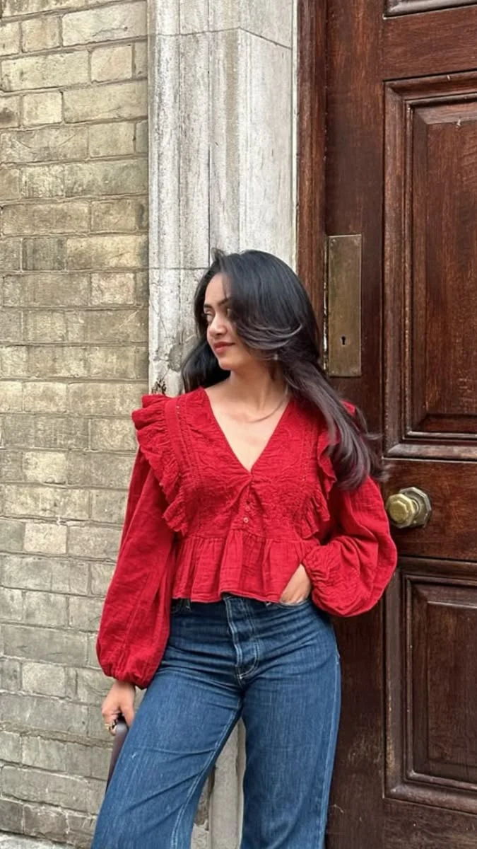 peplum top outfits