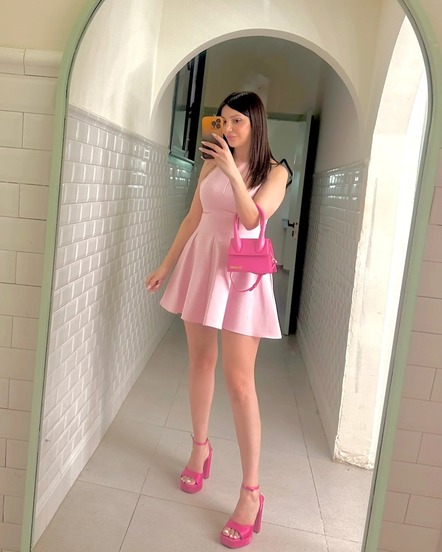 pink concert outfit ideas