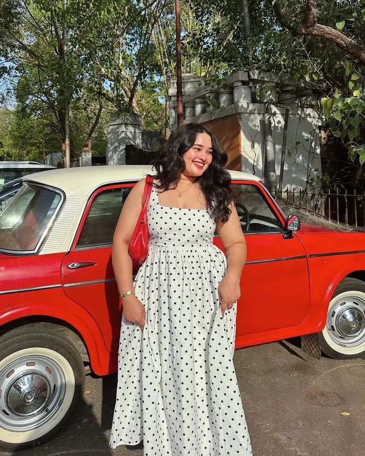 polka dot dress