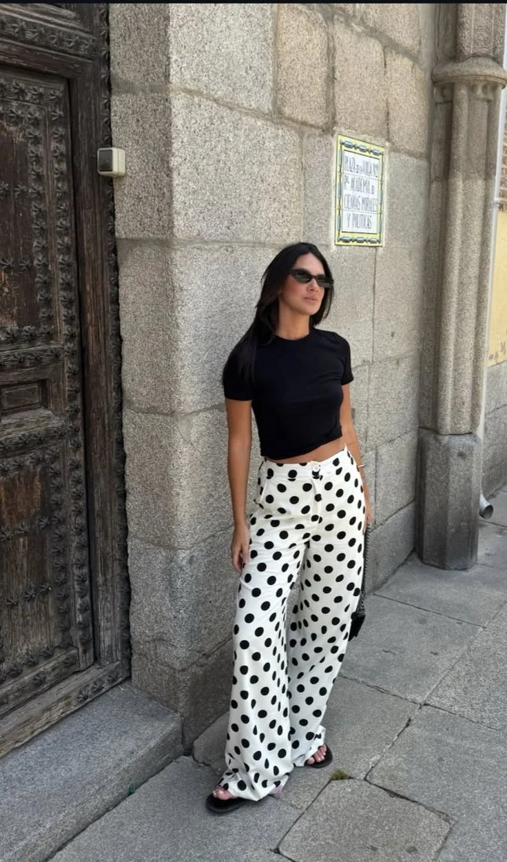 polka dot outfit