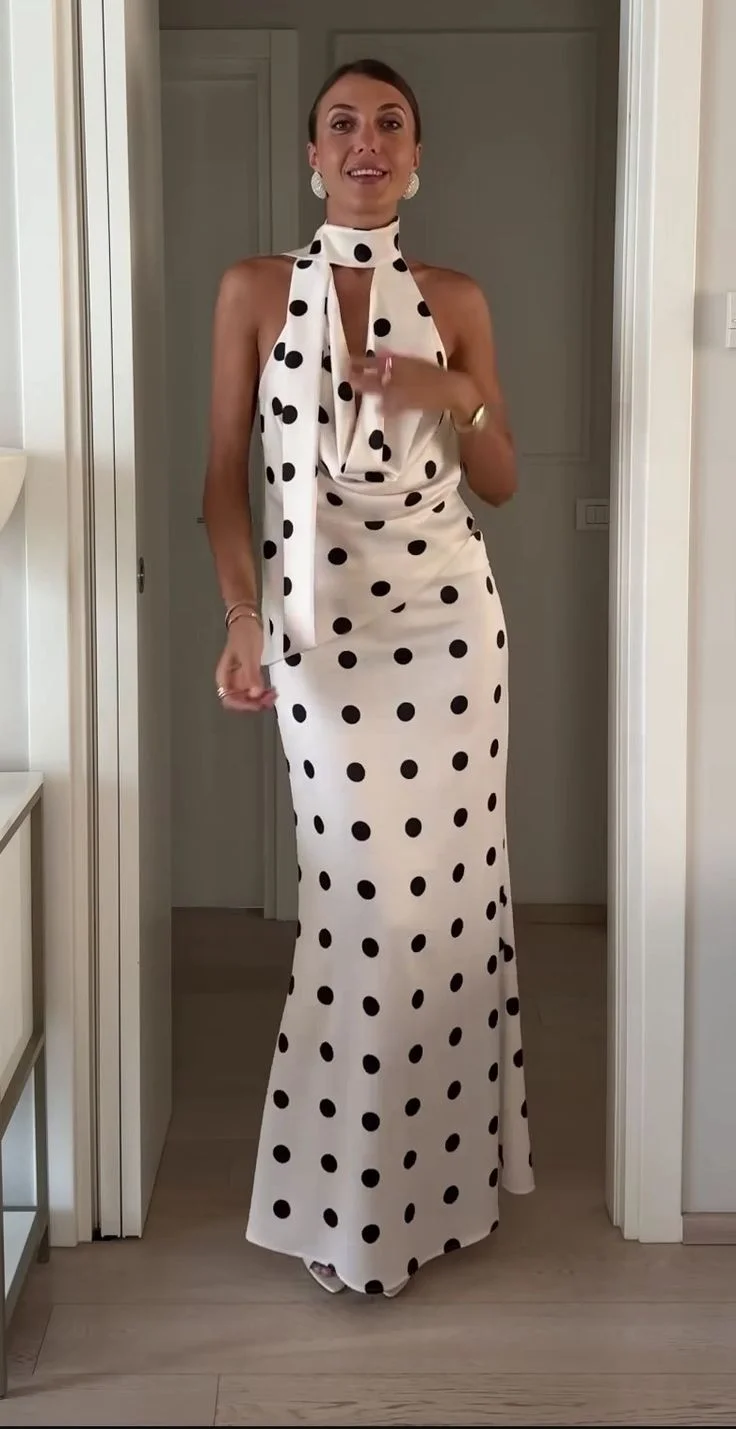 polka dot outfit