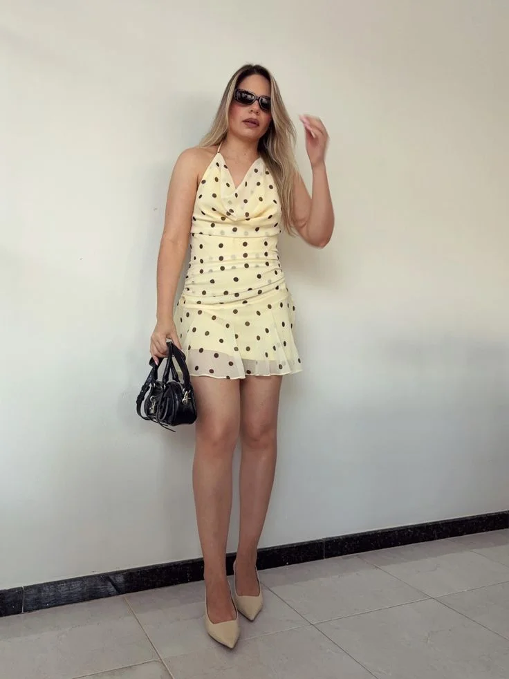 polka dot outfit