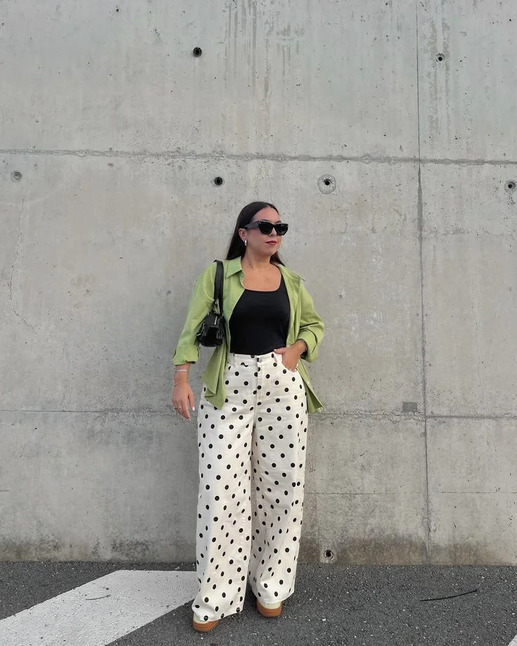 polka dot outfit