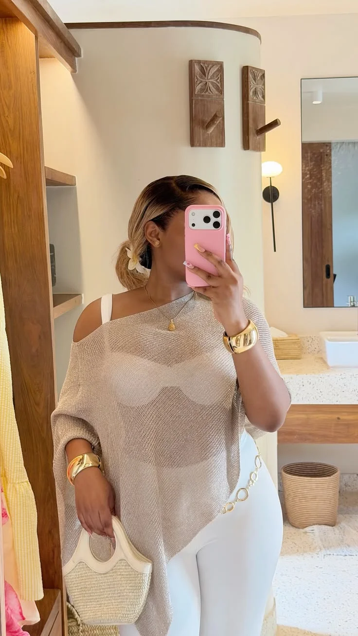 poncho outfits for women