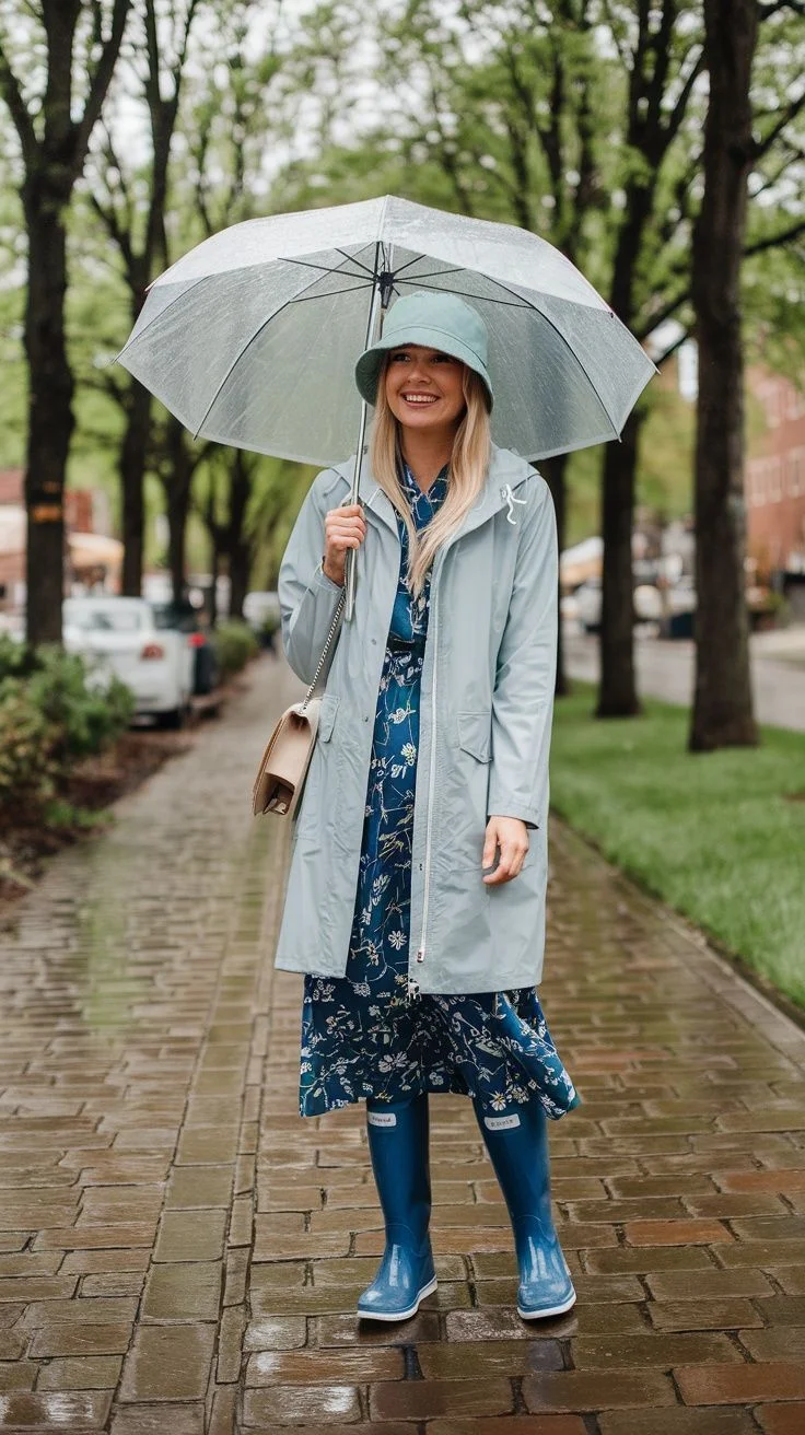 rainy summer day outfit