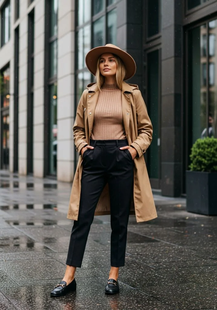 rainy summer day outfit
