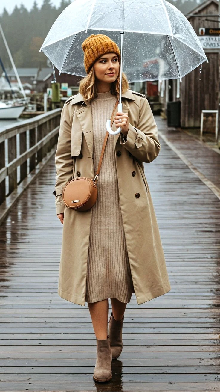 rainy summer day outfit