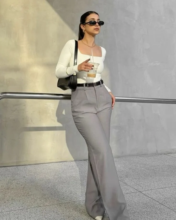 square neck top